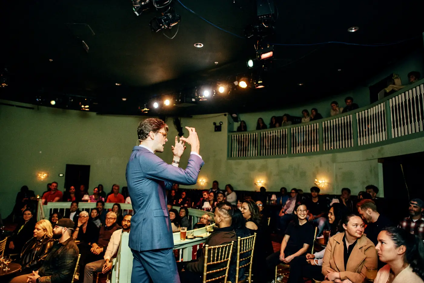 Kevin Blake performing live