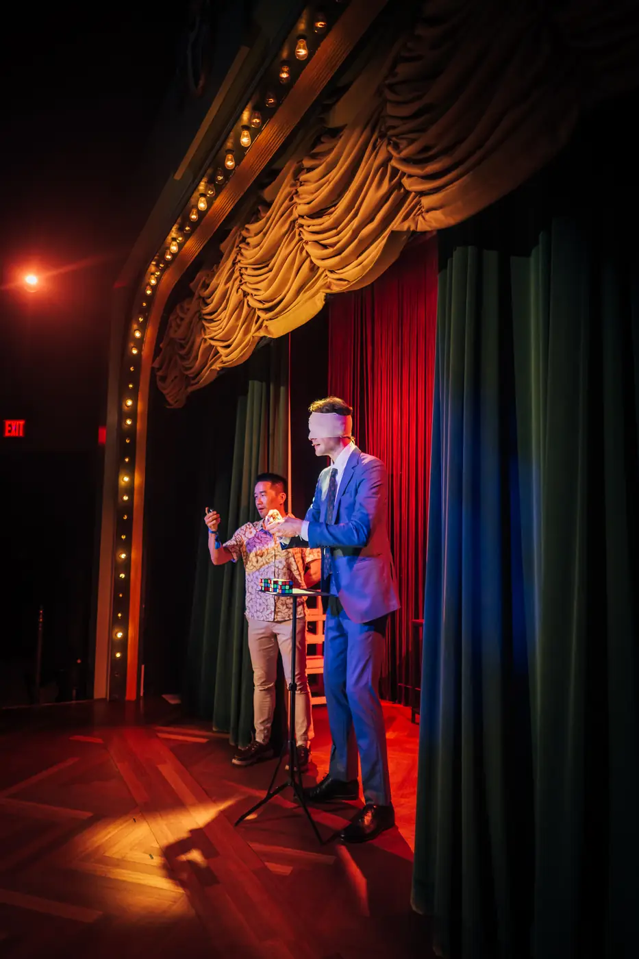 Kevin Blake performing live